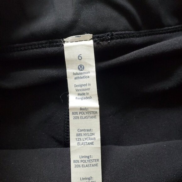 Lululemon Runderful Pant Dramatic Static Slate Black Size 6 - Picture 14 of 14